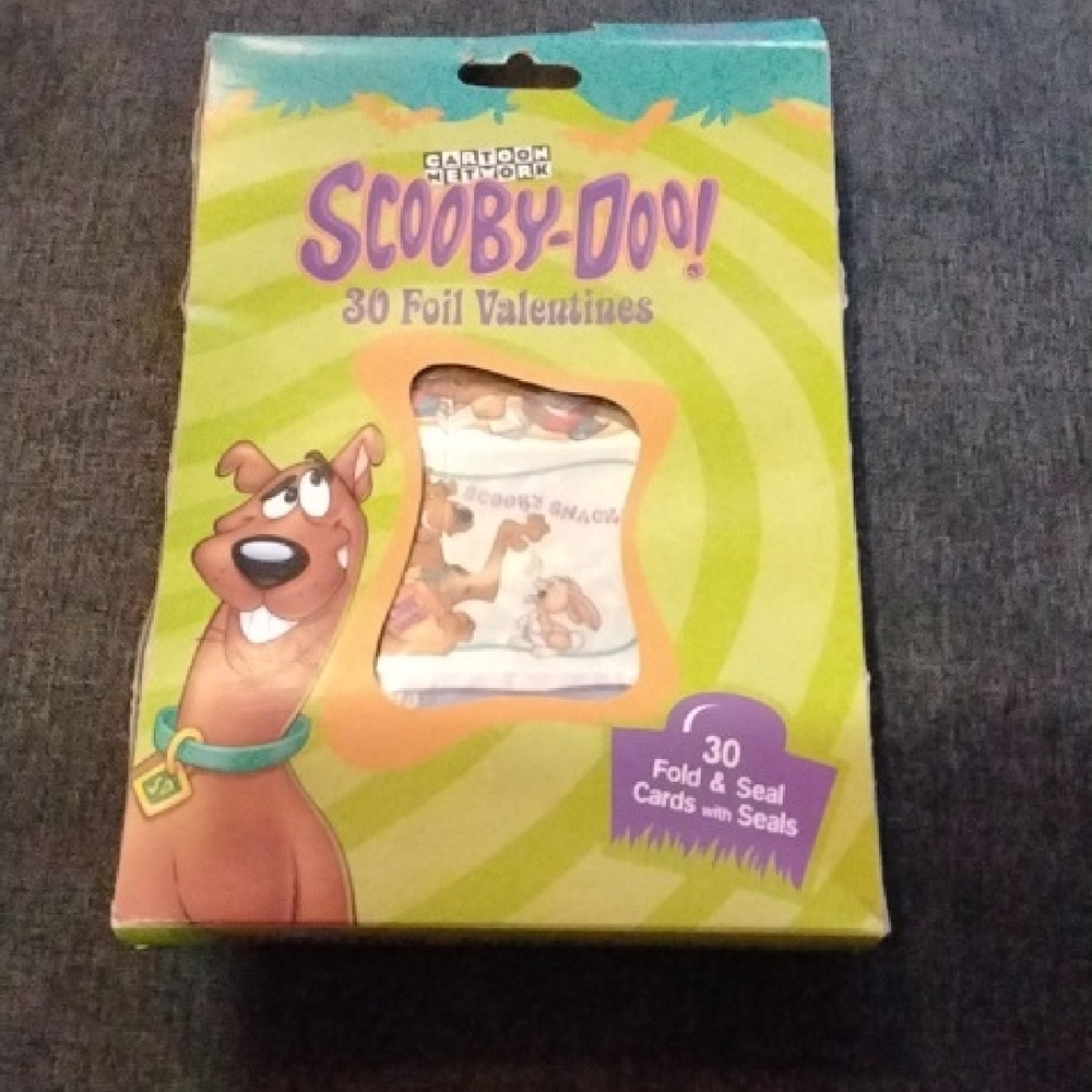 Scooby-Doo Foil Valentines